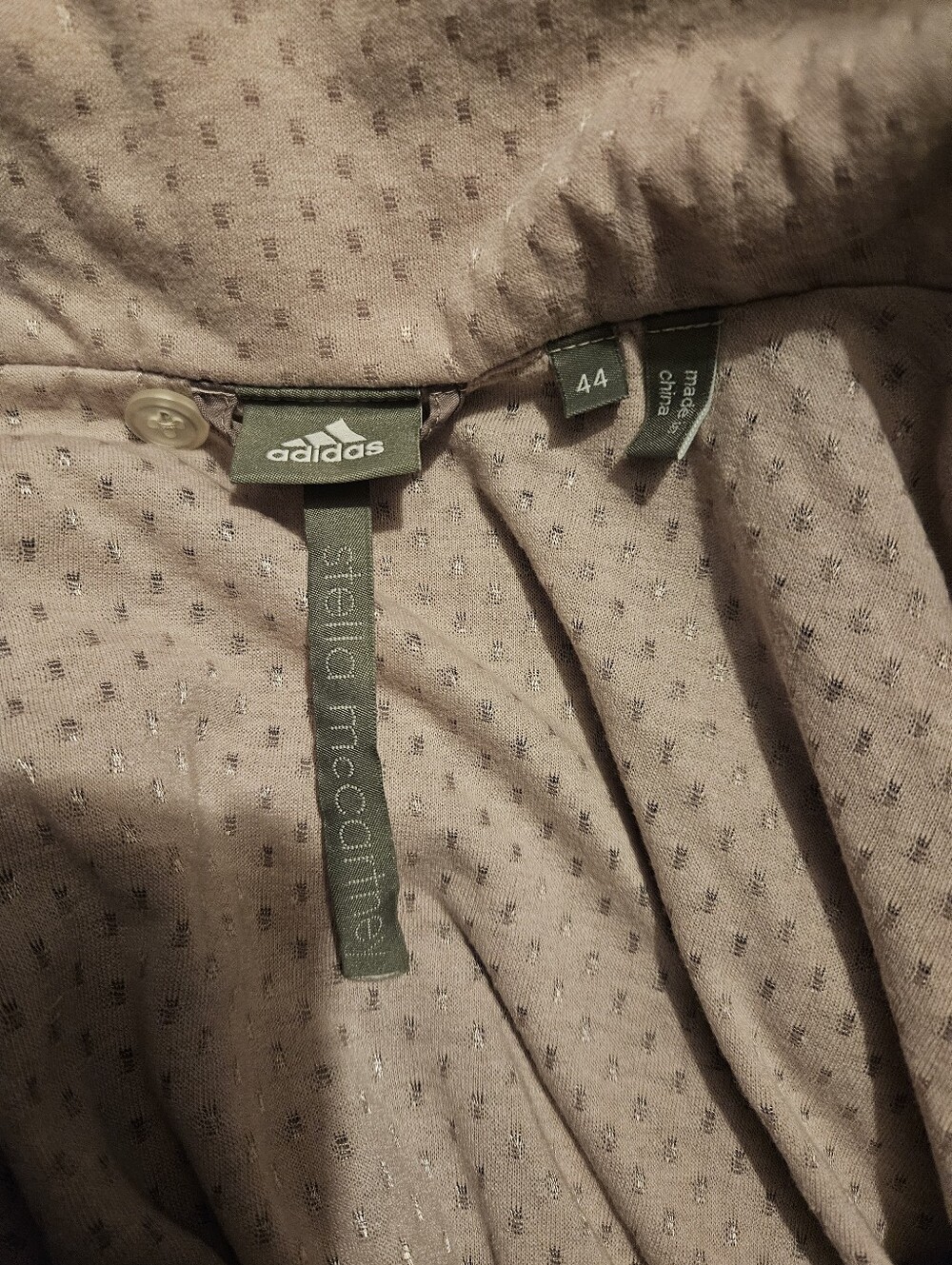 Adidas by Stella McCartney Vintage Sporty Vegetarian Vest | Taupe | IT 44 (US M) - Picture 8 of 8